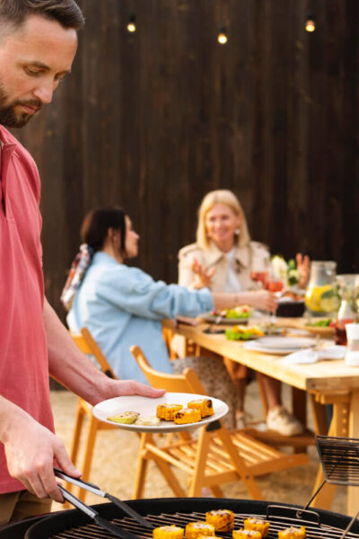 Otthoni grillparti előkészületek
